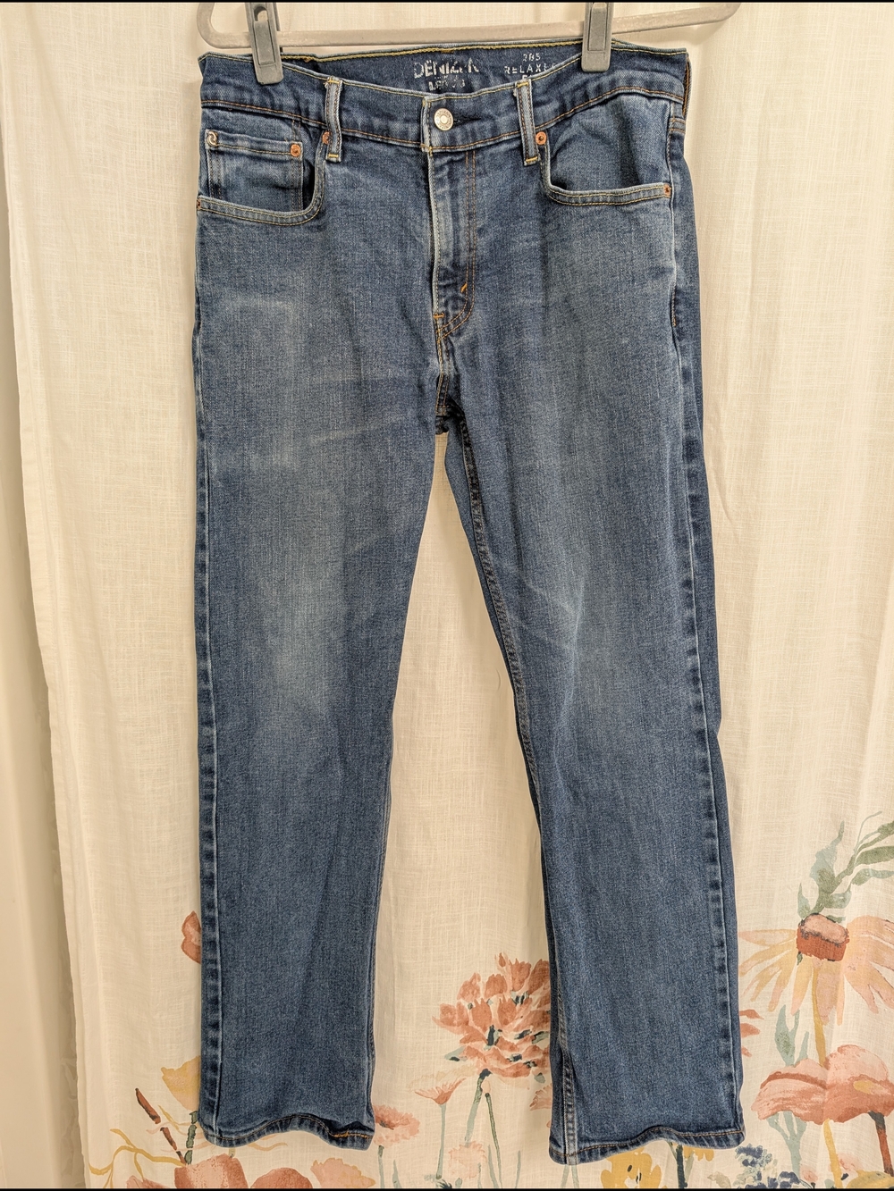 Levi’s Denizen 285 Relaxed Fit Jeans Men’s 32x32 Light Wash